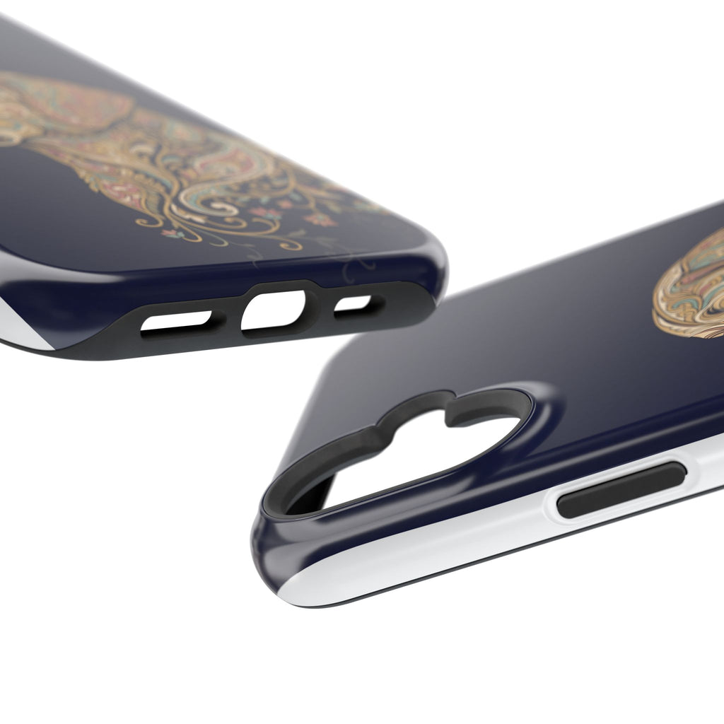 Paisley Labrador Phone Case — Tough Magnetic Case with Wireless Charging