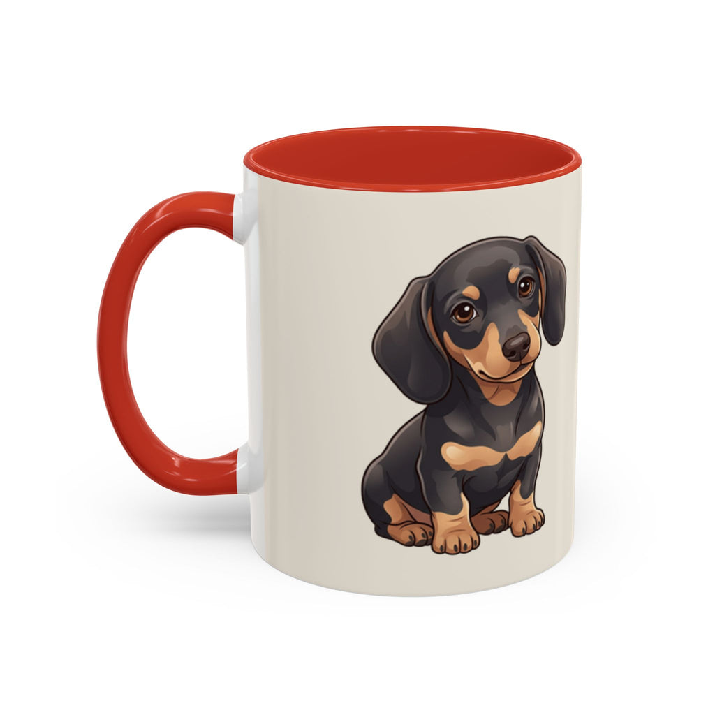 Personalized Dachshund Mug | Custom Name Coffee Mug | Sausage Dog Gift | Wiener Dog Lover