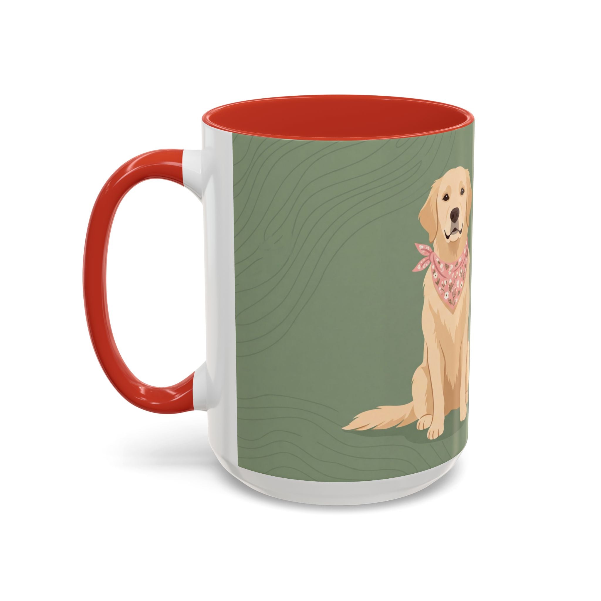 Golden Mom Mug | Golden Retriever Lover Gift | Cute Dog Mom Coffee Mug