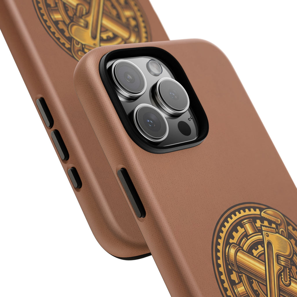 Plumber Born to Build Leather Phone Case - Samsung & iPhone Series