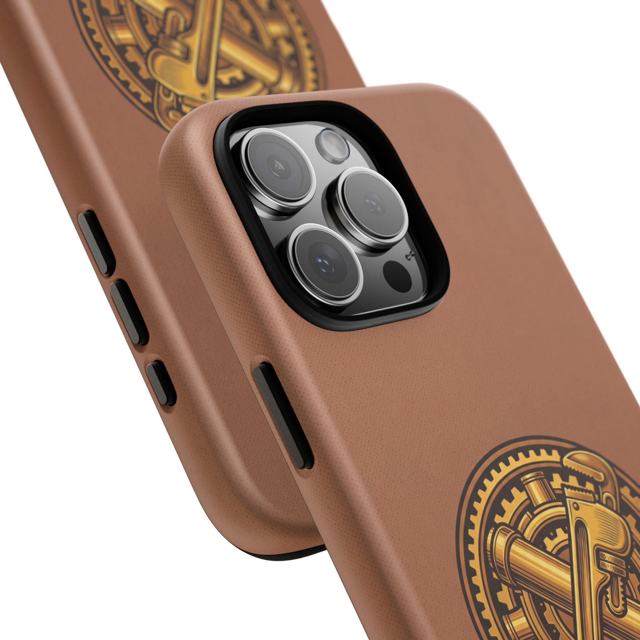 Plumber Born to Build Leather Phone Case - Samsung & iPhone Series