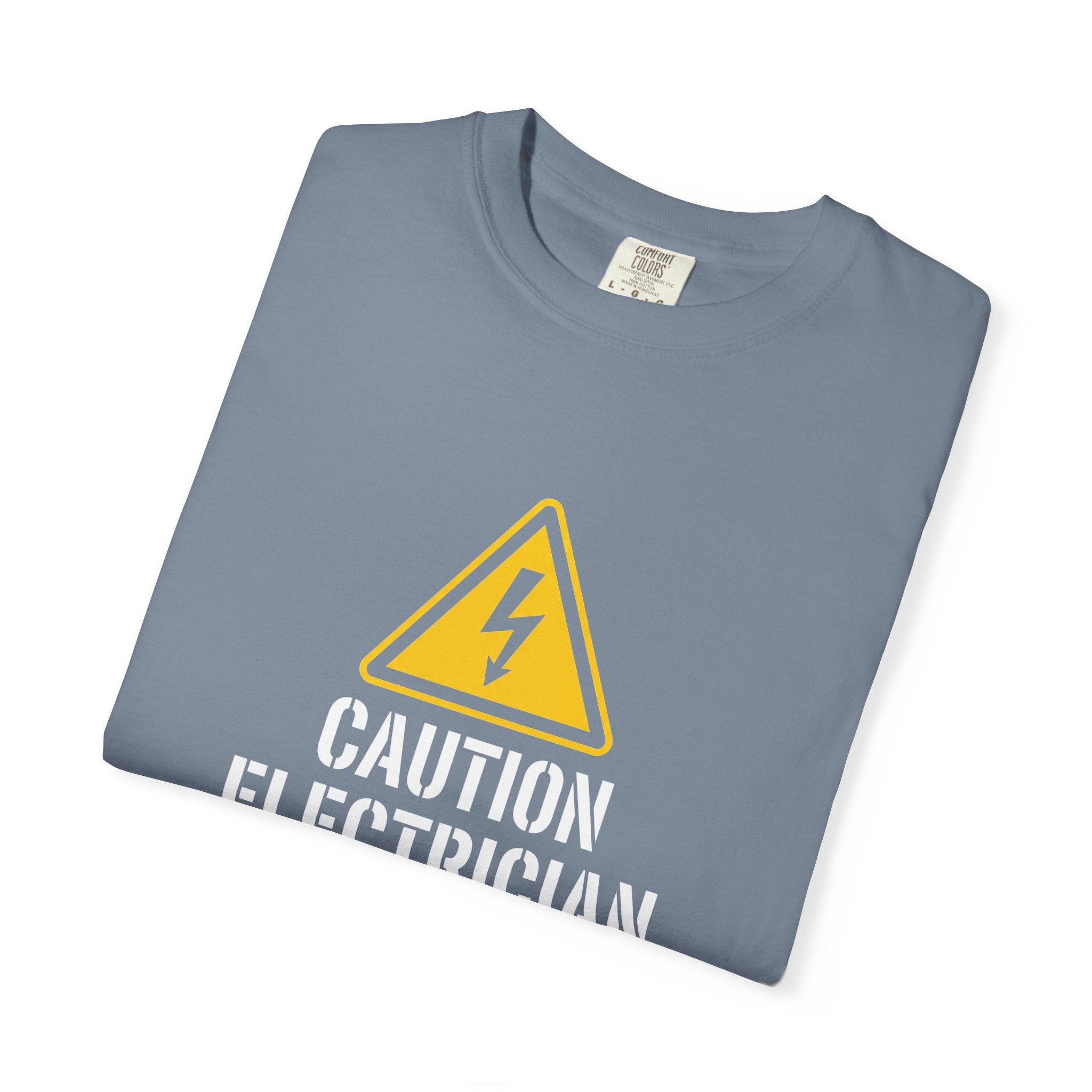 Caution Electrician At Work T-Shirt