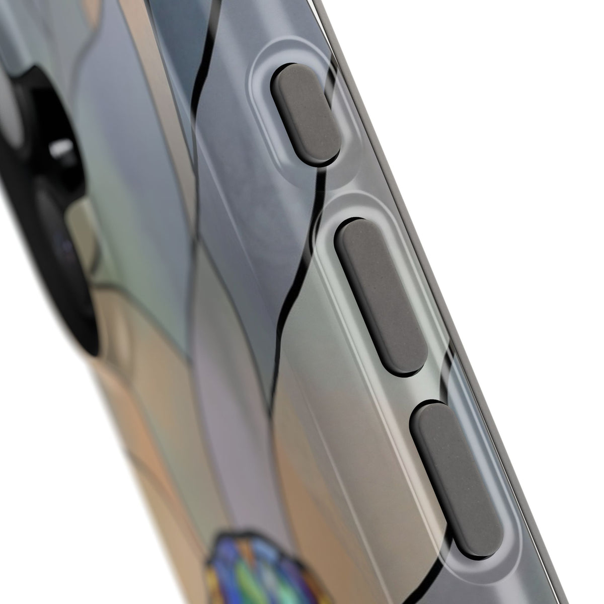 Stained Glass Labrador Phone Case — Tough Magnetic Case with Wireless Charging