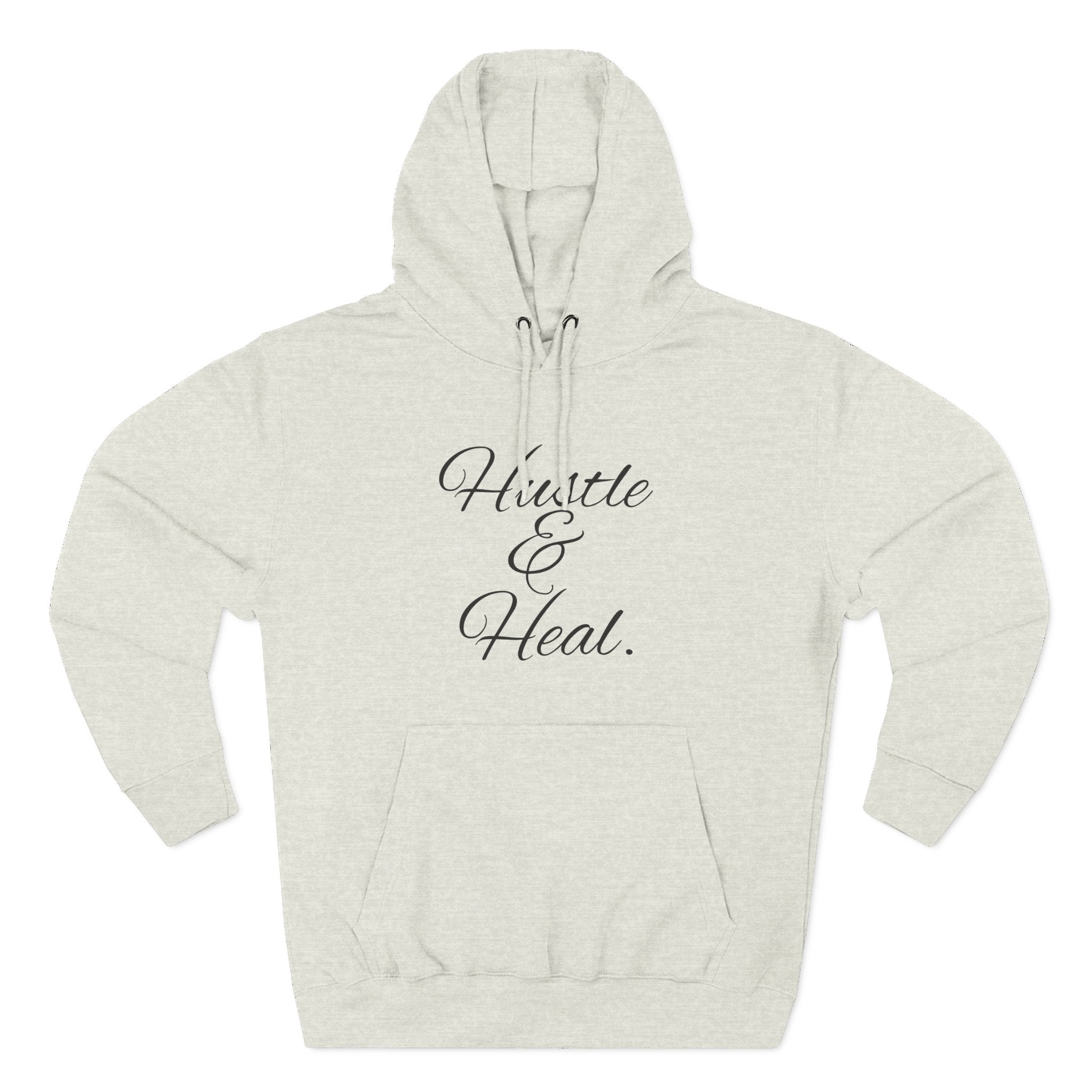 Nurse Hoodie | Hustle and Heal | Unisex Comfortable Pullover for Passionate Nurses and Medical Workers
