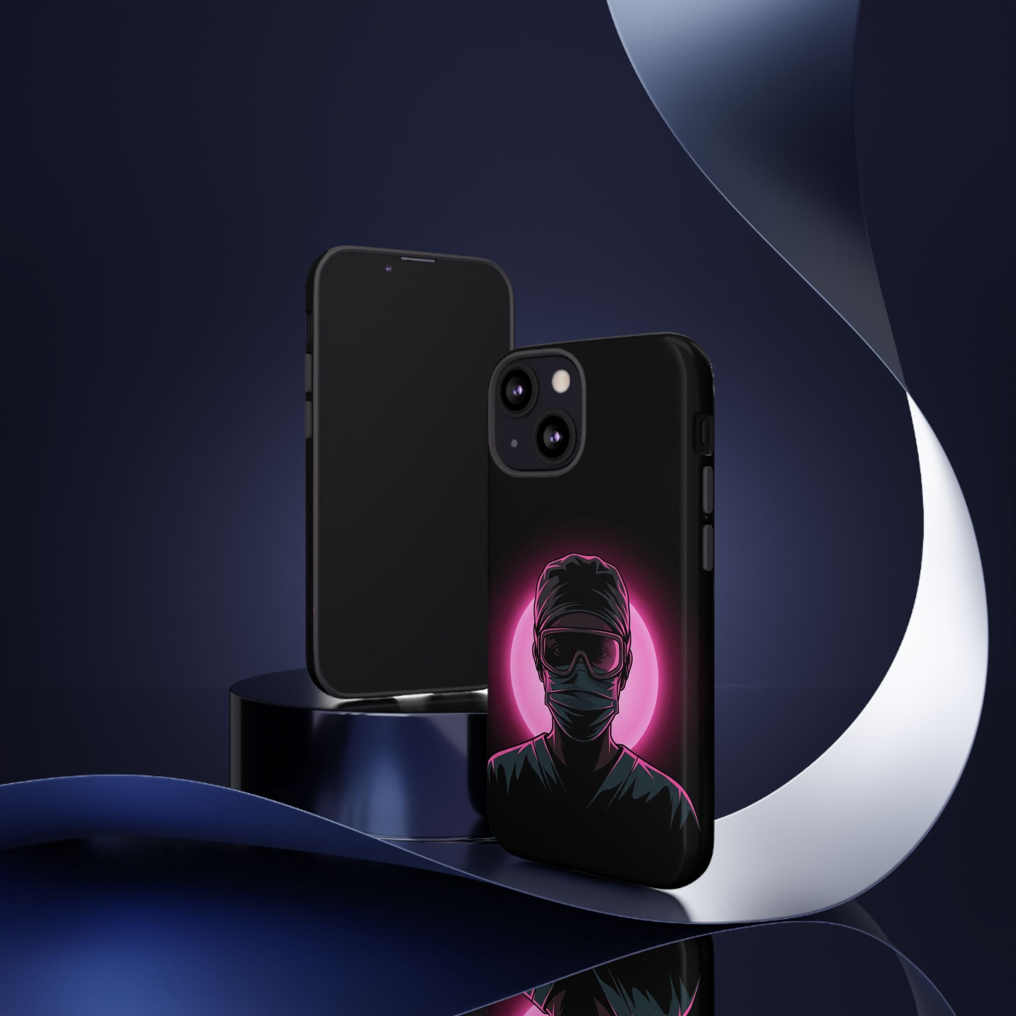 Nurse Neon Silhouette Phone Case - Samsung & iPhone Series
