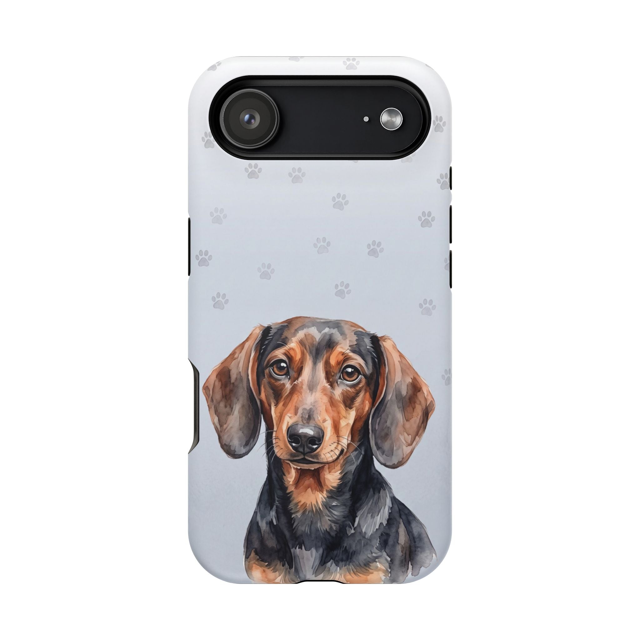 Dachshund Phone Case — Impact-Resistant Wireless Charging Cover