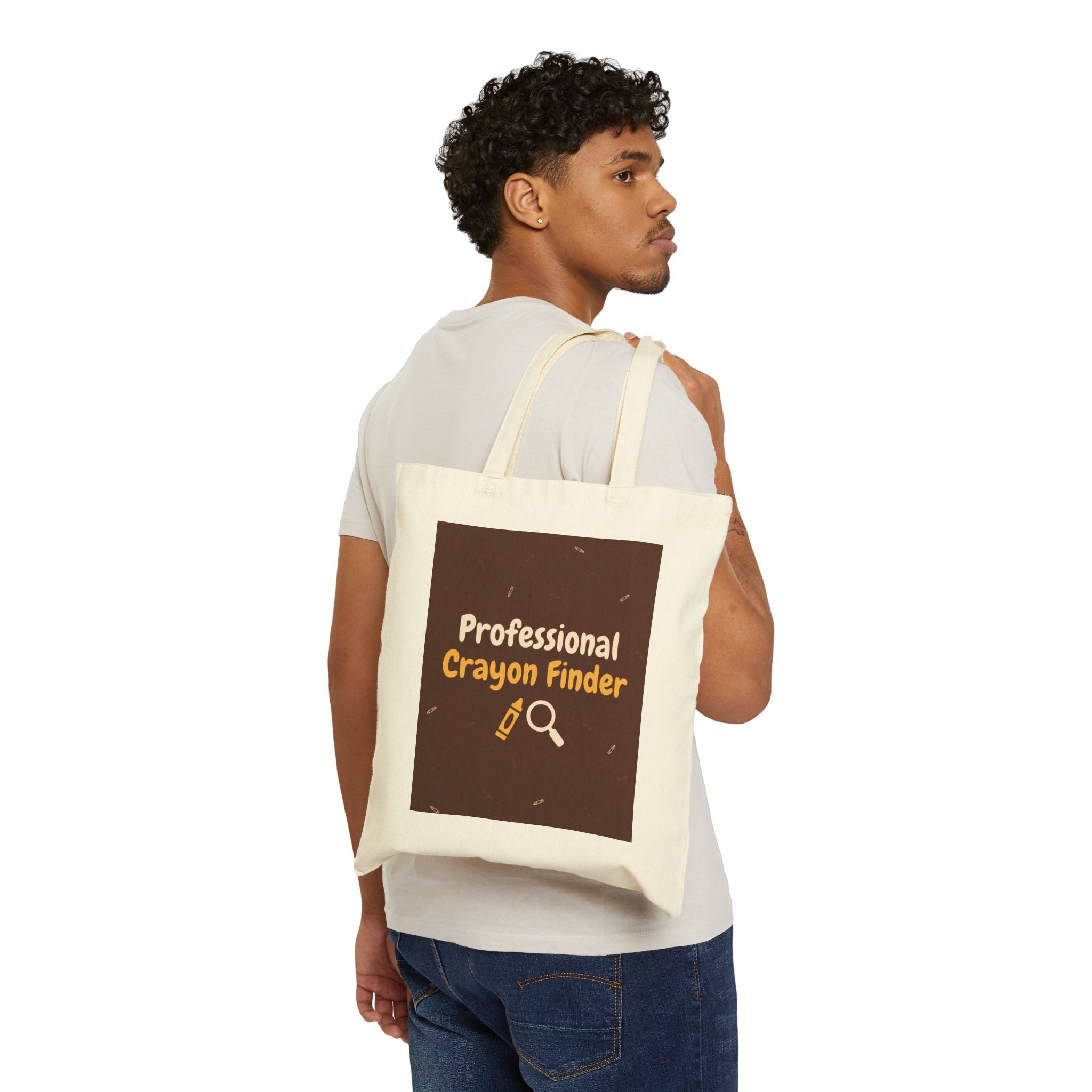 Professional Crayon Finder | Teacher Tote Bag | Elementary Teacher Gift
