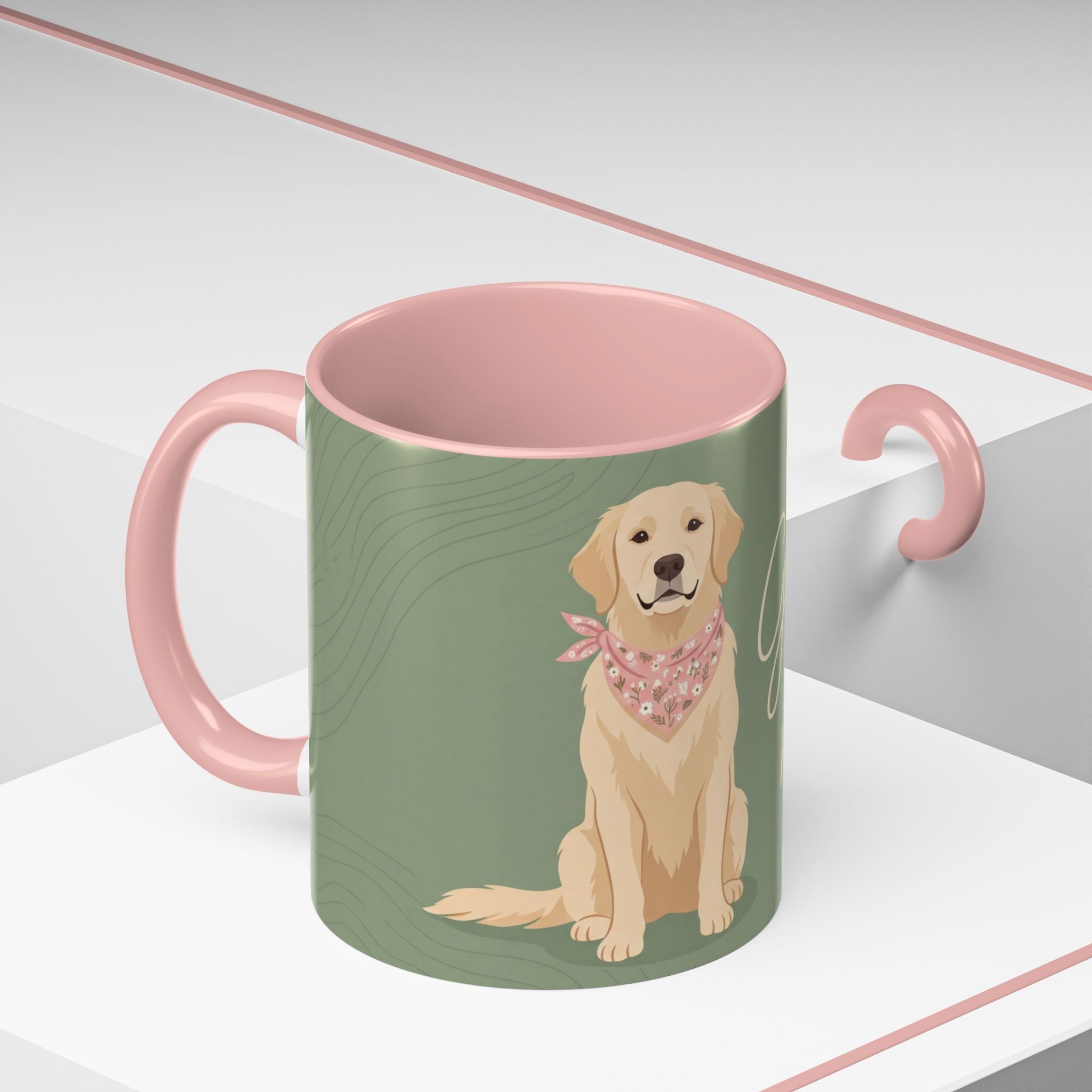Golden Mom Mug | Golden Retriever Lover Gift | Cute Dog Mom Coffee Mug