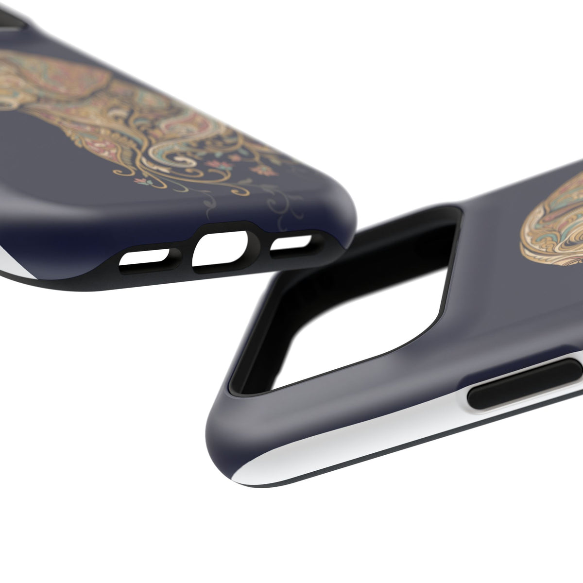 Paisley Labrador Phone Case — Tough Magnetic Case with Wireless Charging