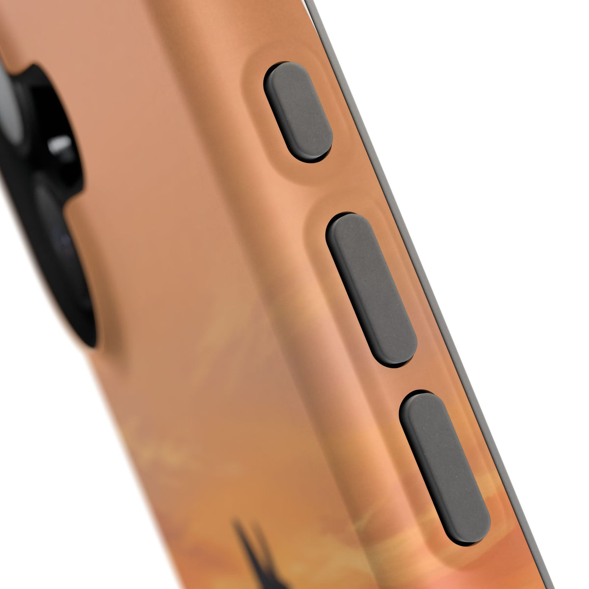 Personalized French Bulldog Desert Sunset Phone Case — Wireless Charging Cover