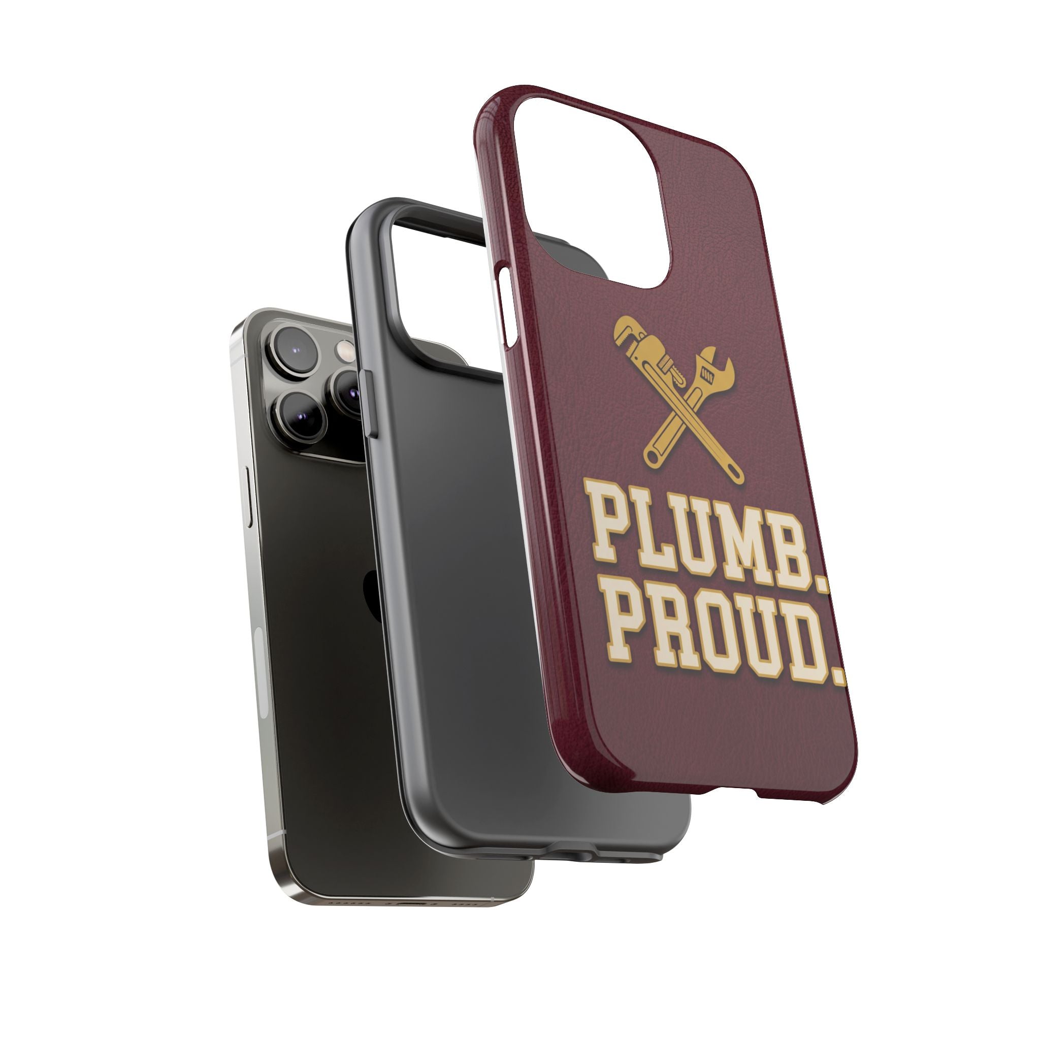 Plumb. Proud. Varsity Print Phone Case - Samsung & iPhone Series