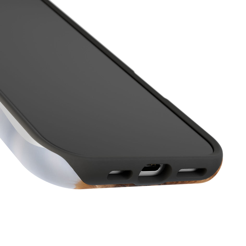 Golden Retriever Phone Case — Impact-Resistant Wireless Charging Cover