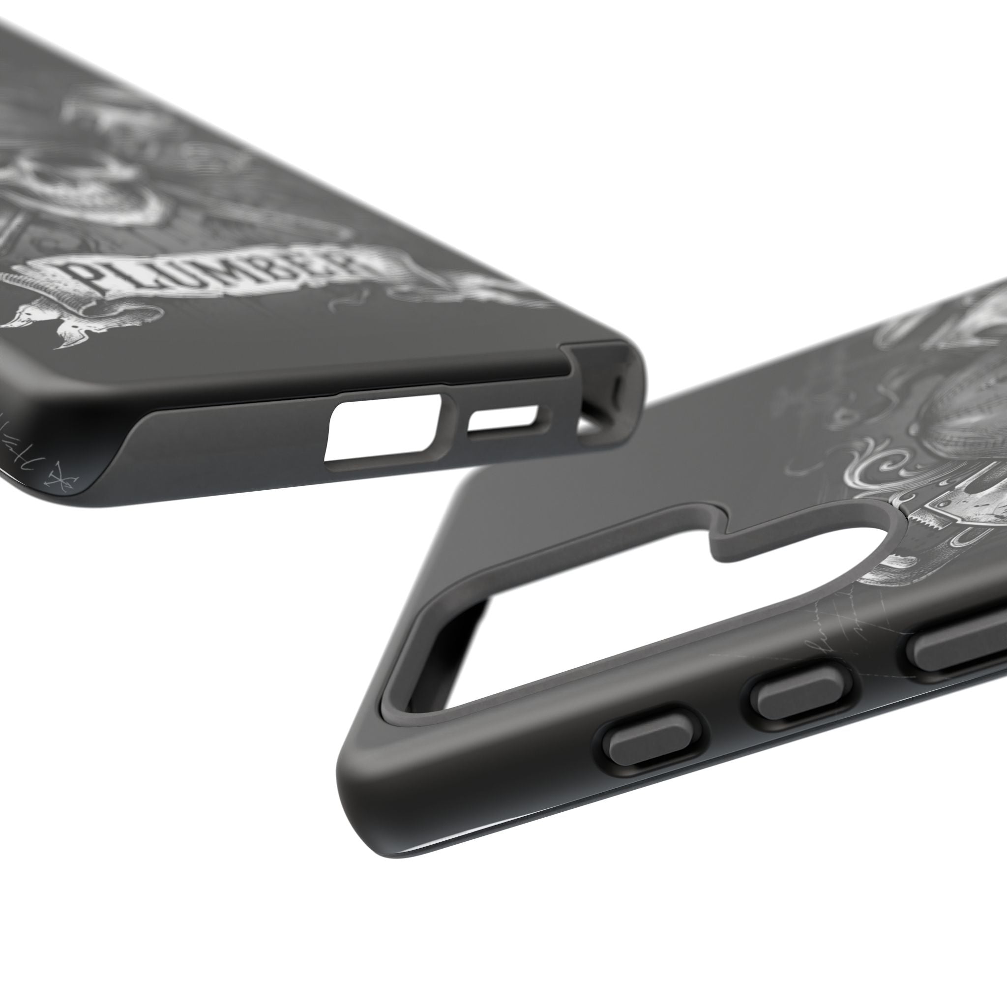 Gothic Skull Plumber Phone Case - Samsung & iPhone Series
