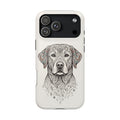Mandala Labrador Phone Case — Tough Magnetic Case with Wireless Charging