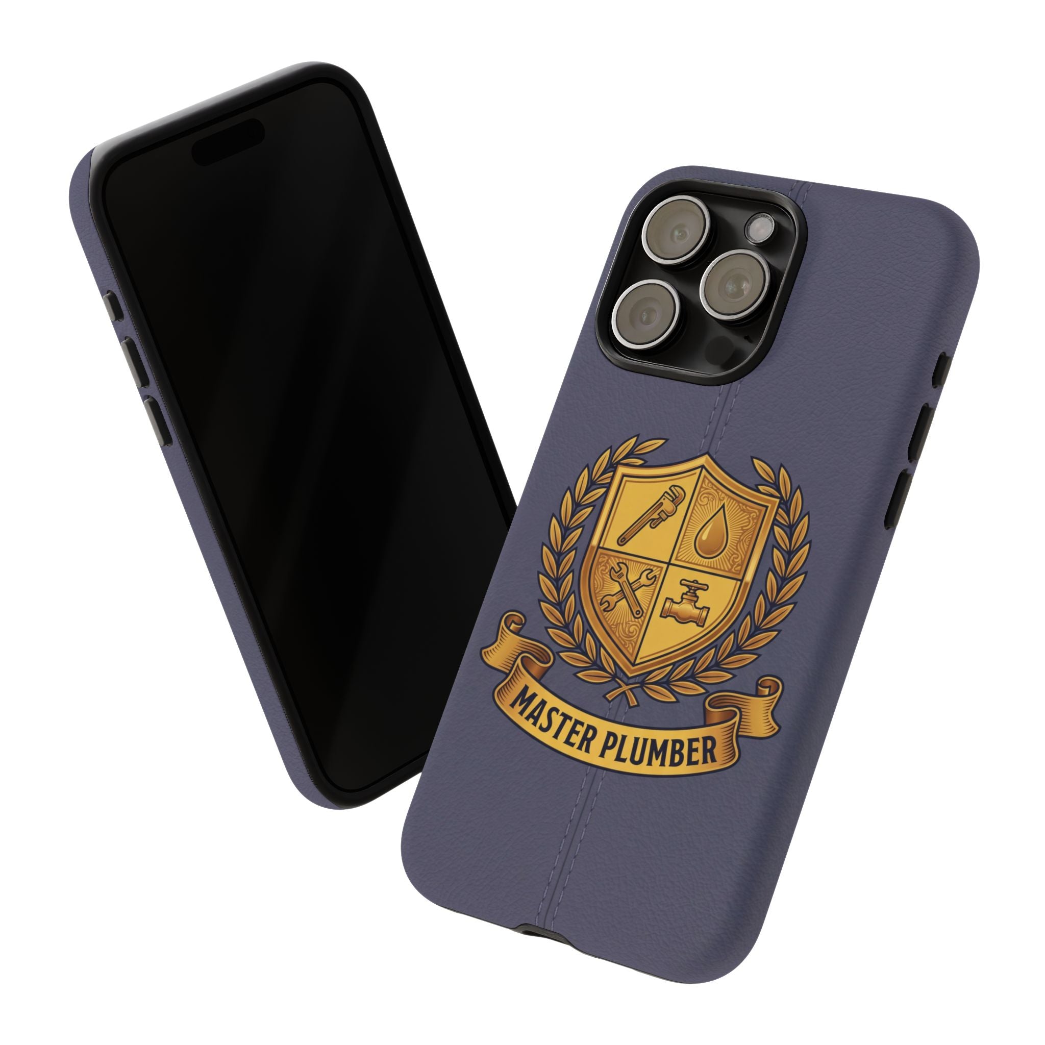 Master Plumber Slate Crest Phone Case - Samsung & iPhone Series