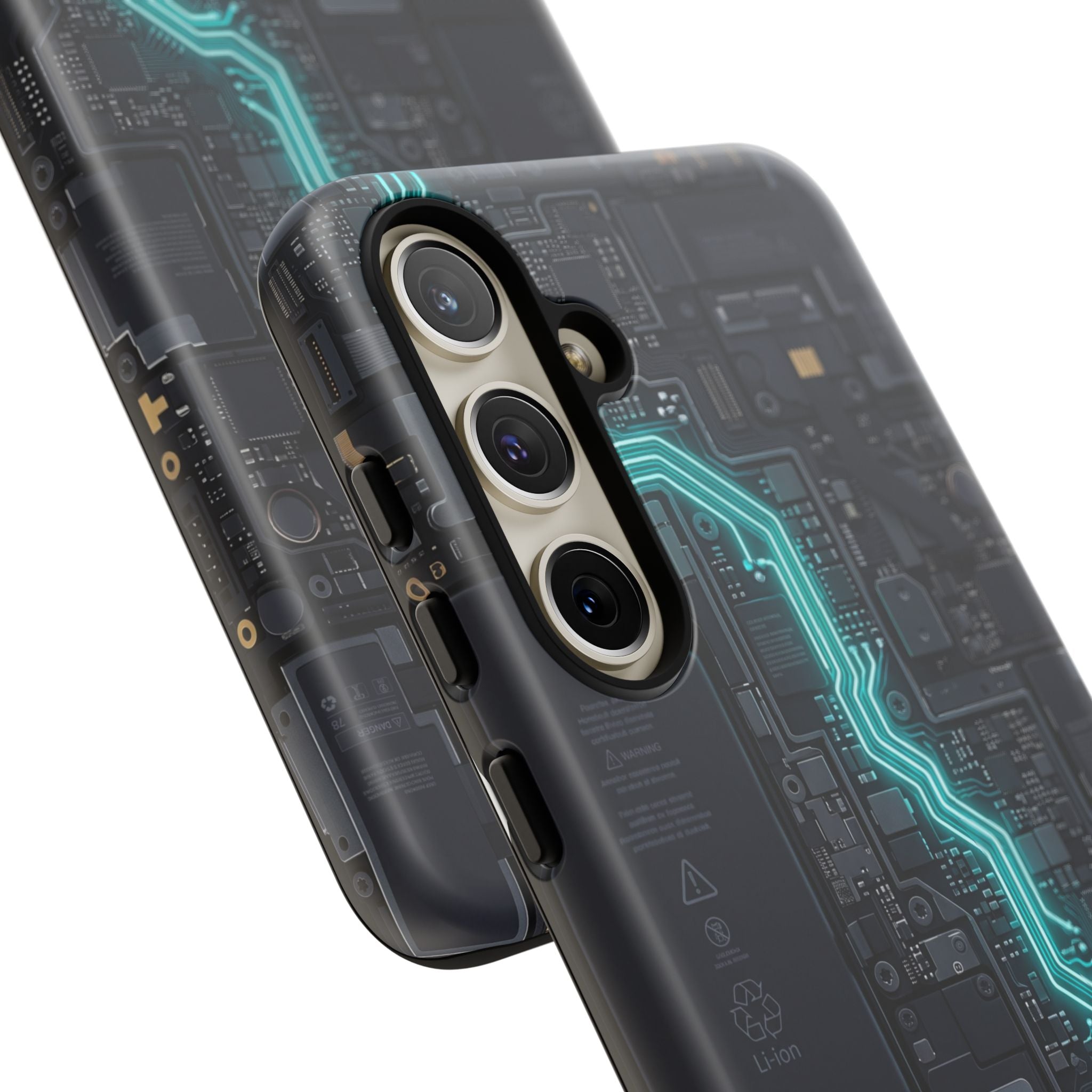 Electrician Cyan Circuit Phone Case - Samsung & iPhone Series