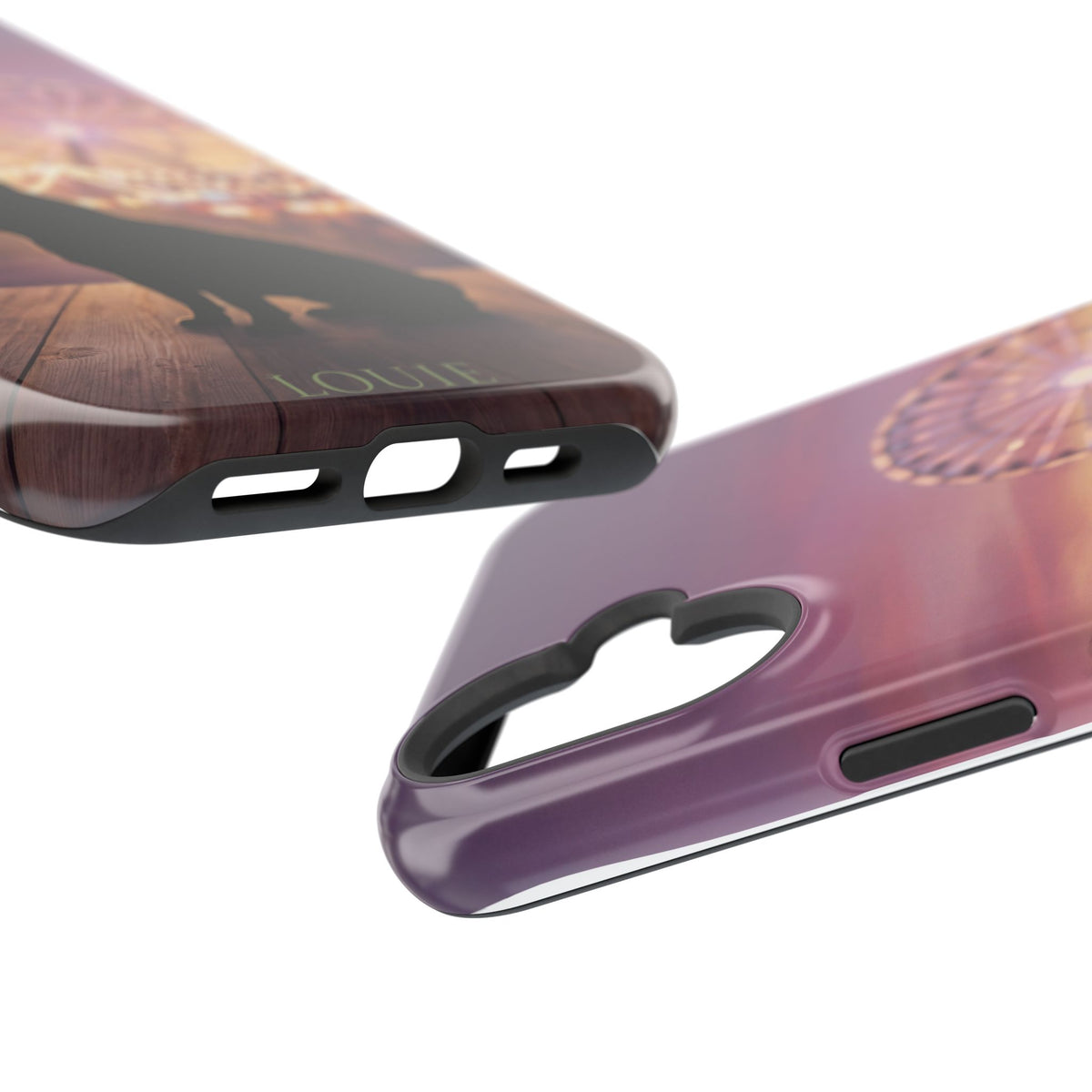 Personalized French Bulldog Carnival Nights Phone Case — Wireless Charging Cover