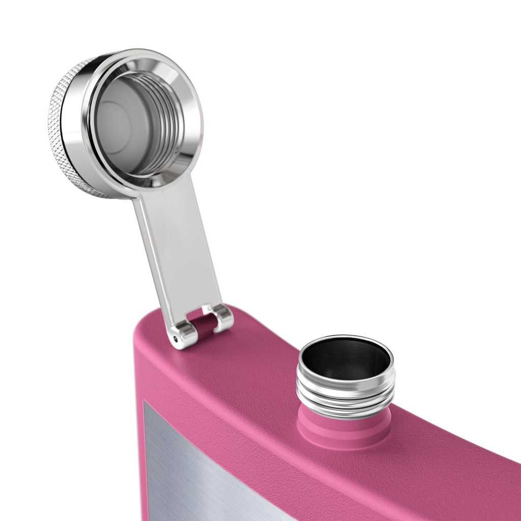 Flask — "Master Electrician: Licensed & Legendary" (Crest Edition) 6oz Stainless Steel Hip Flask