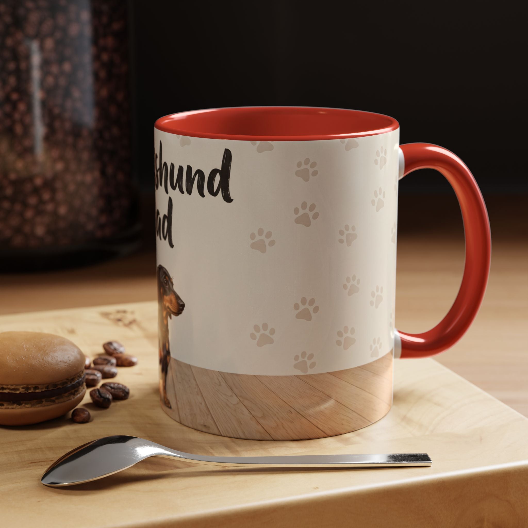 Dachshund Dad Mug | Cute Dog Dad Coffee Mug | Wiener Dog Gift for Dachshund Lovers