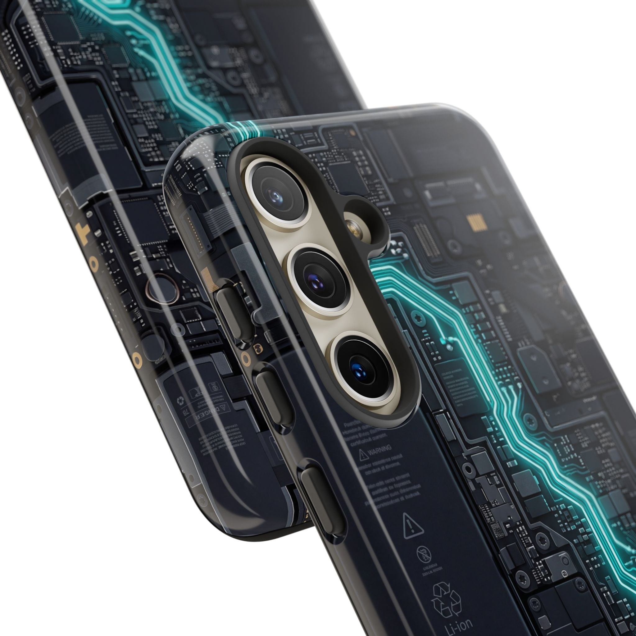 Electrician Cyan Circuit Phone Case - Samsung & iPhone Series