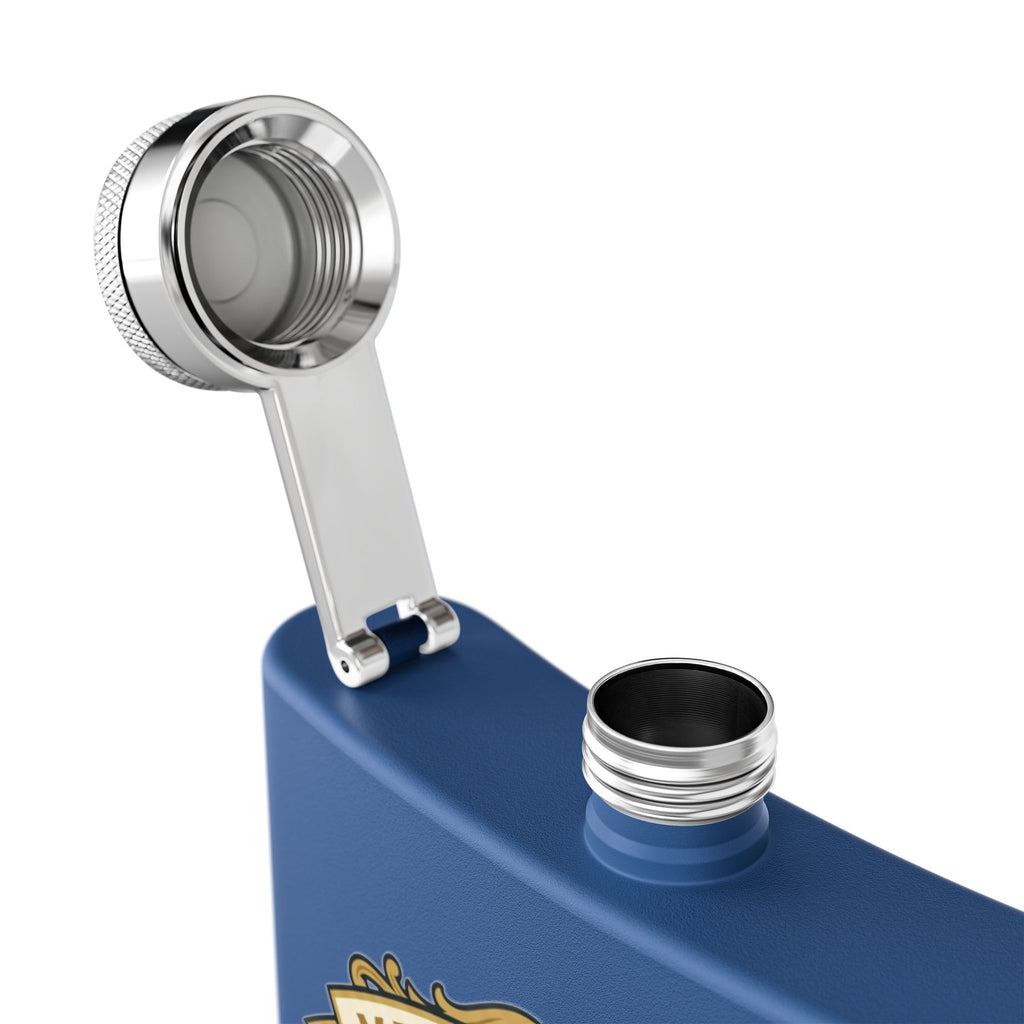 Flask — "Master Plumber" 6oz Stainless Steel Hip Flask