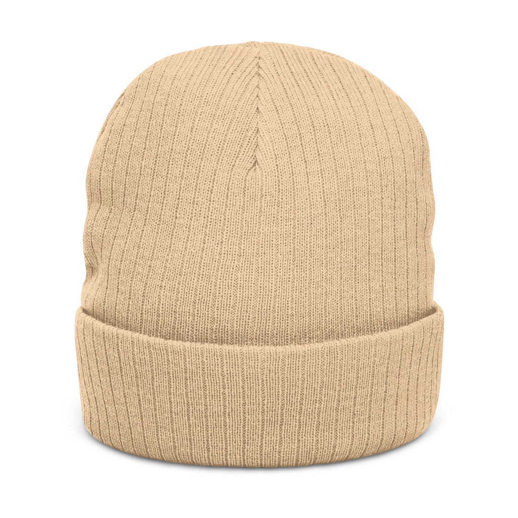 Electrician's Crew Personalized Embroidered Ribbed Knit Beanie