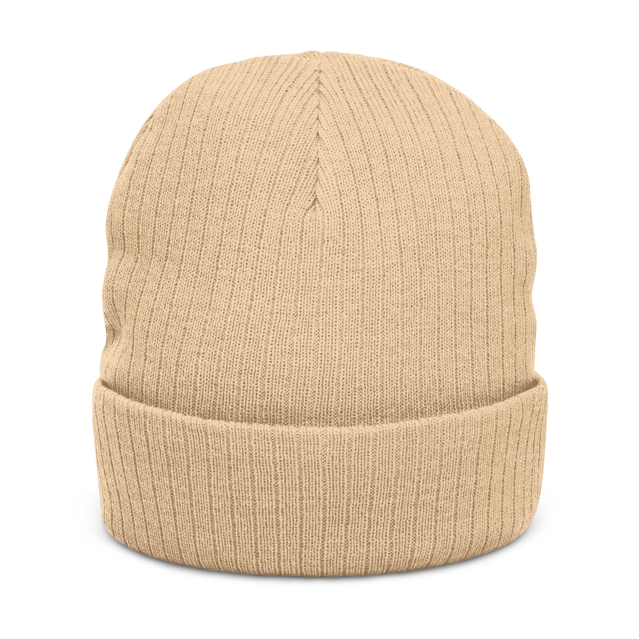 Electrician's Crew Personalized Embroidered Ribbed Knit Beanie