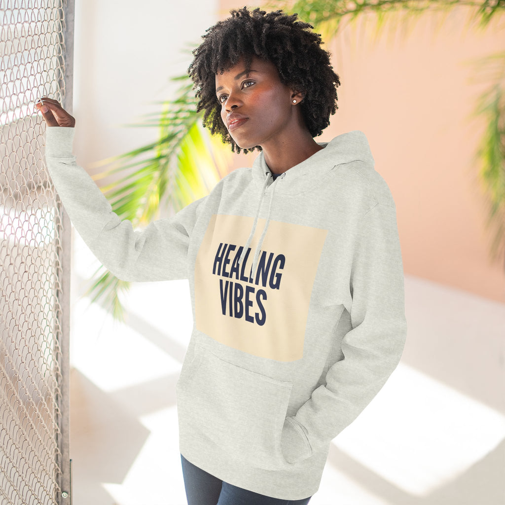 Healing vibes Nurse Hoodie — Unisex Comfortable Pullover for Passionate Medical Workers
