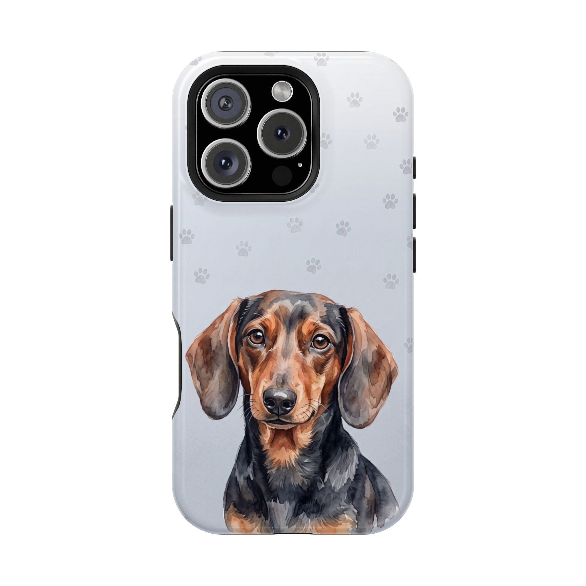 Dachshund Phone Case — Impact-Resistant Wireless Charging Cover