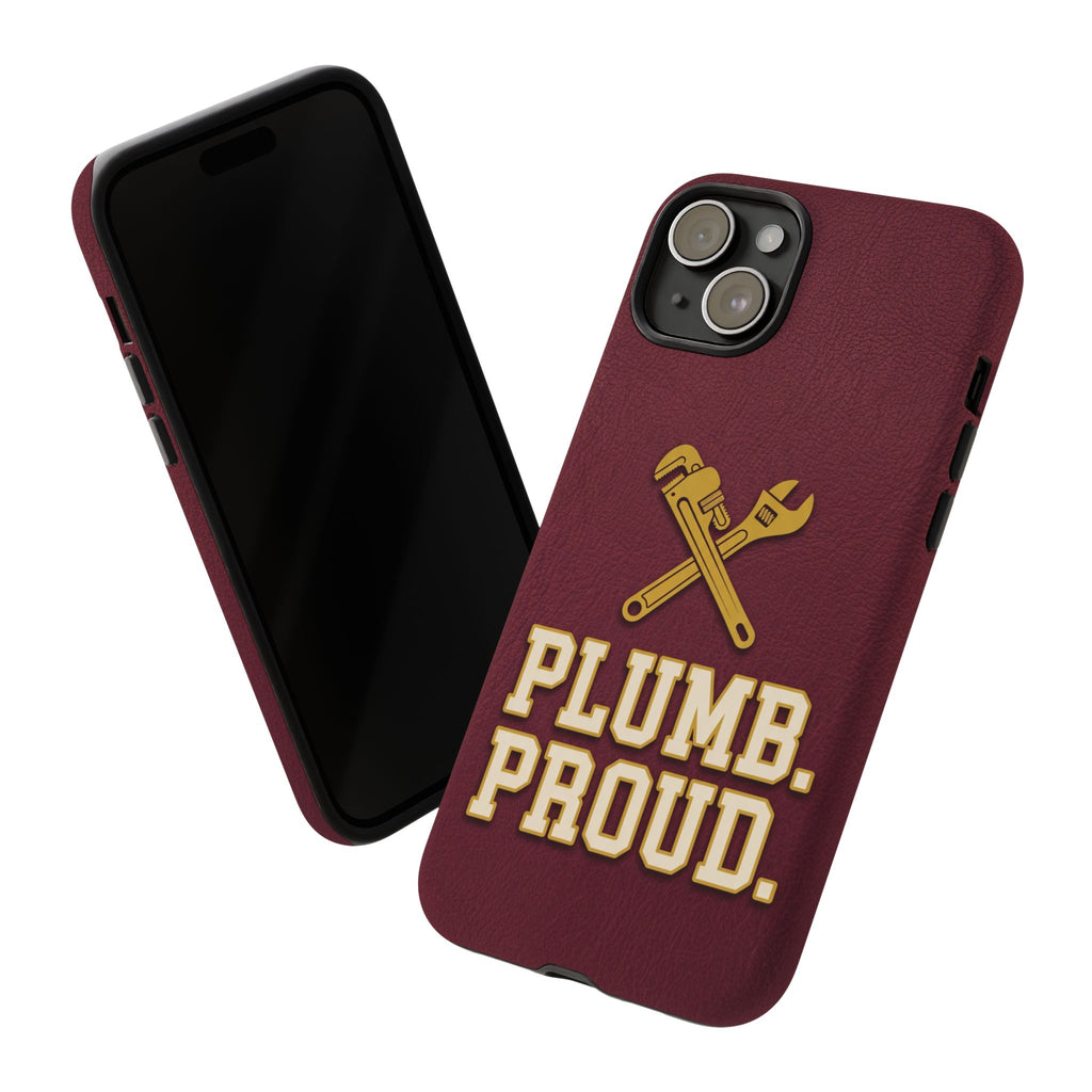 Plumb. Proud. Varsity Print Phone Case - Samsung & iPhone Series