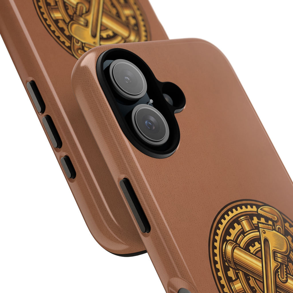 Plumber Born to Build Leather Phone Case - Samsung & iPhone Series
