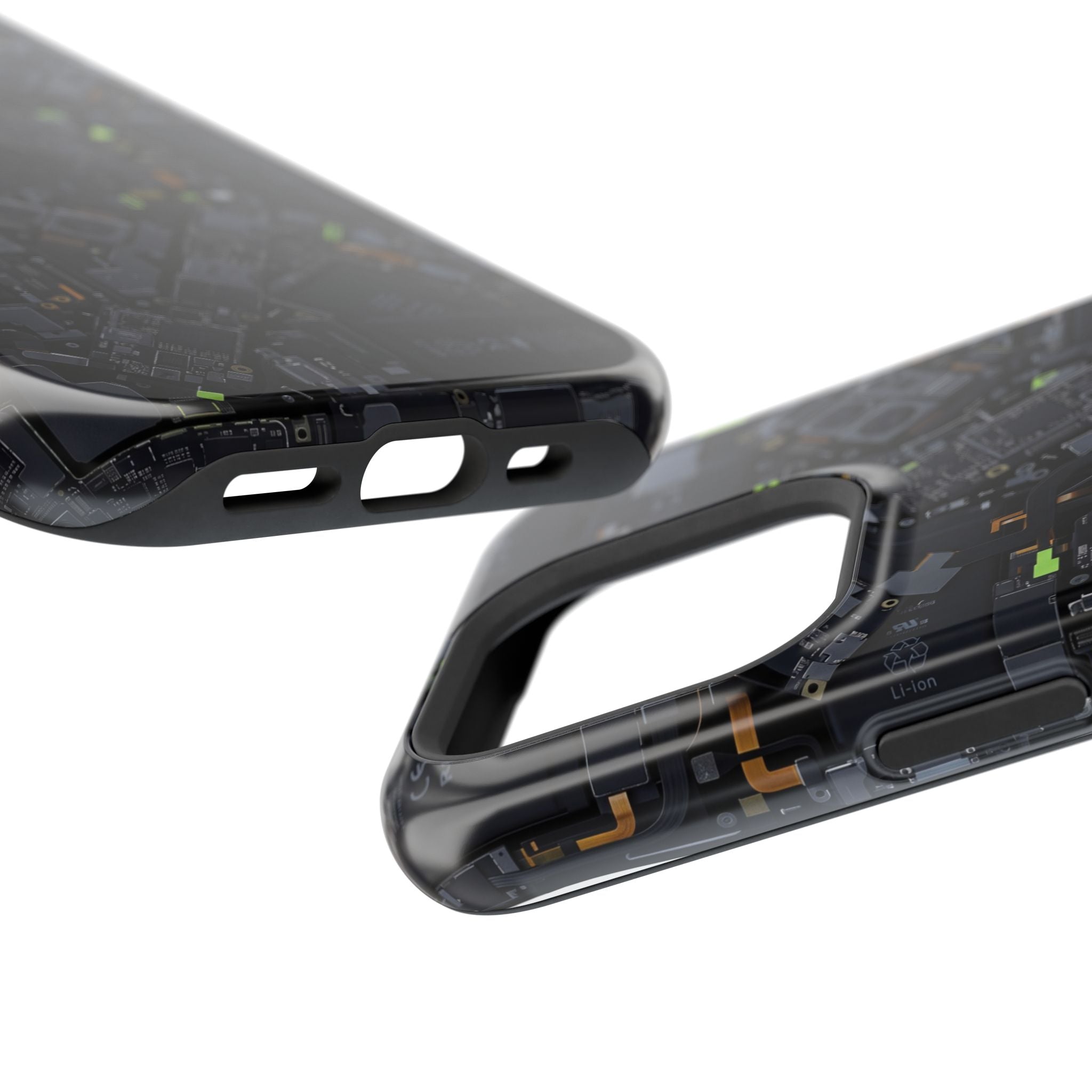 Circuit Core Phone Case — Motherboard Print Wireless Charging Cover