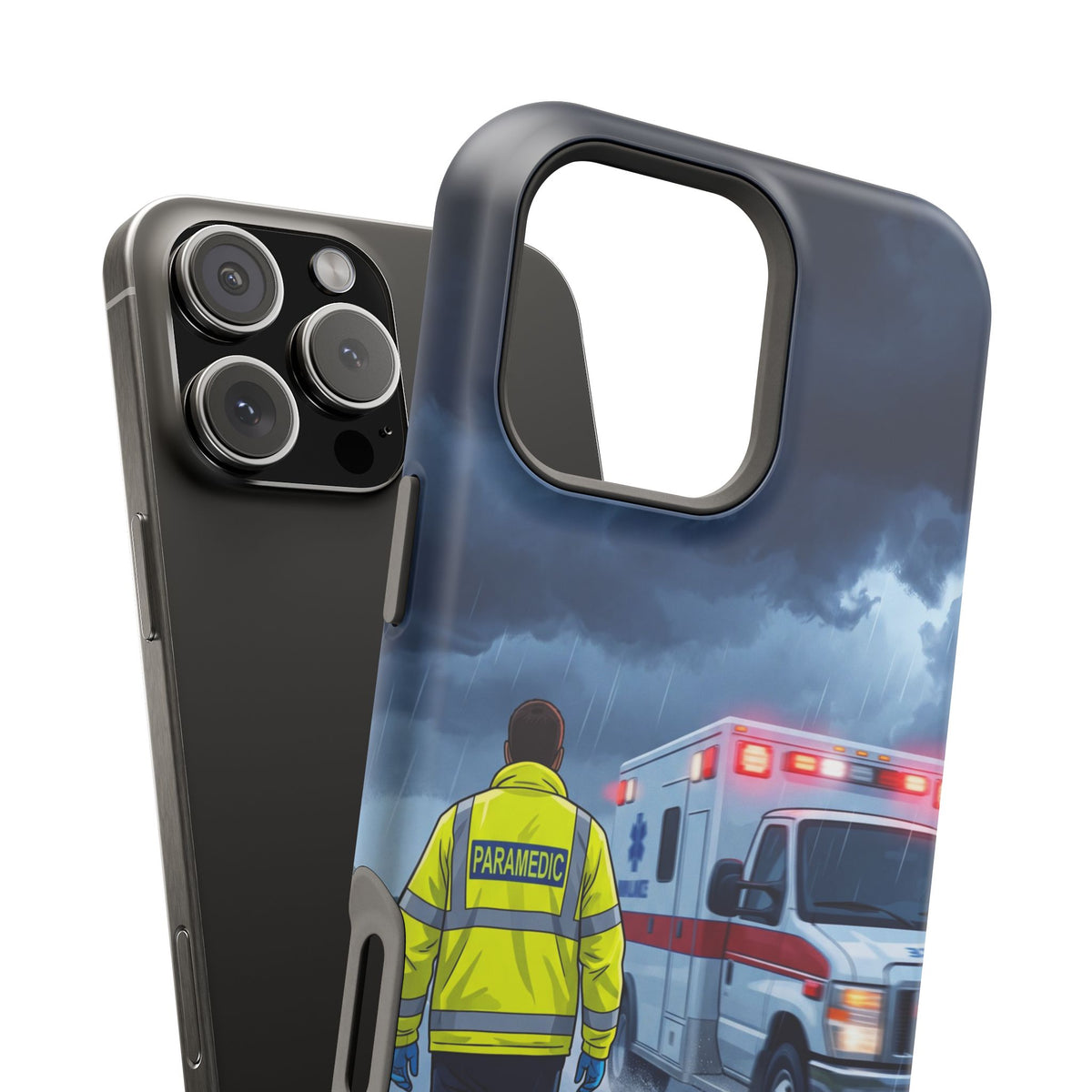 Personalized EMS Storm Phone Case — Wireless Charging Cover