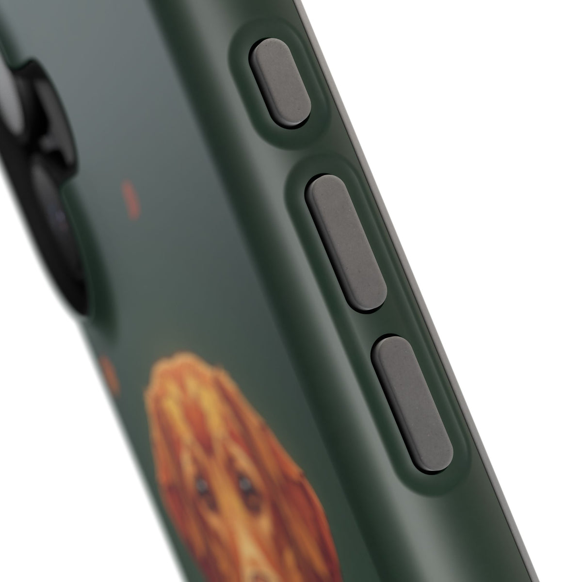 Autumn Leaves Labrador Phone Case — Tough Magnetic Case with Wireless Charging