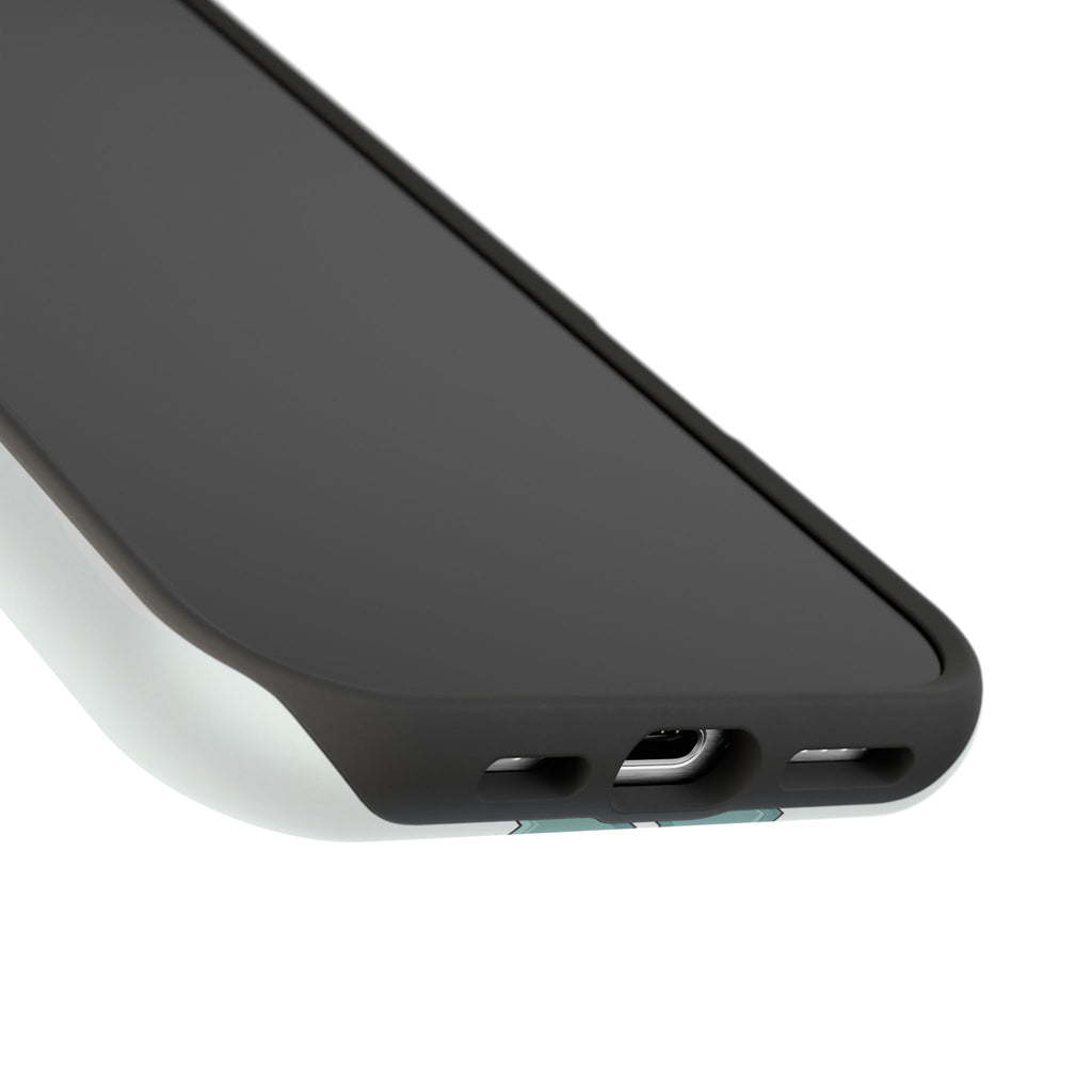 Nurse Illustration Phone Case — Impact-Resistant Wireless Charging Cover