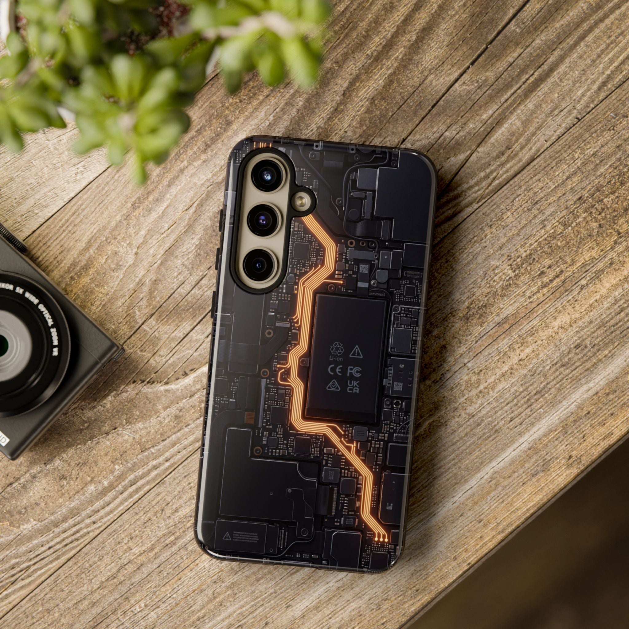 Electrician Glowing Circuit Phone Case - Samsung & iPhone Series