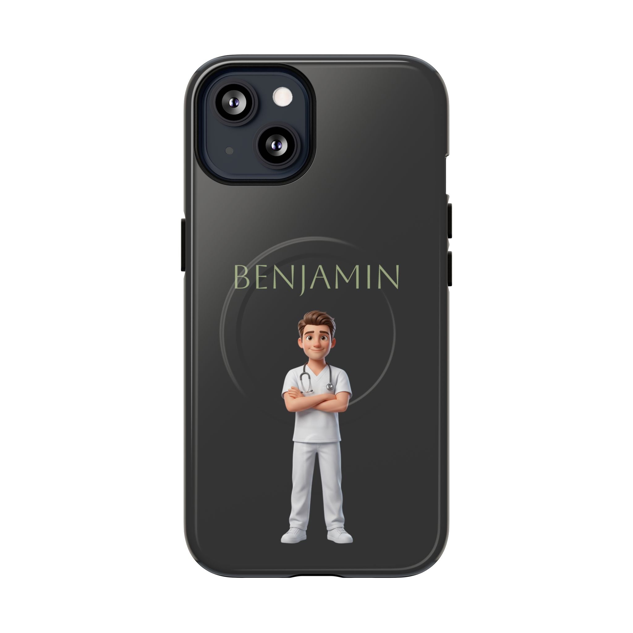 Personalized Nurse Phone Case | MagSafe Compatible, Custom Name iPhone Case