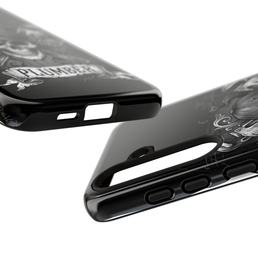 Gothic Skull Plumber Phone Case - Samsung & iPhone Series