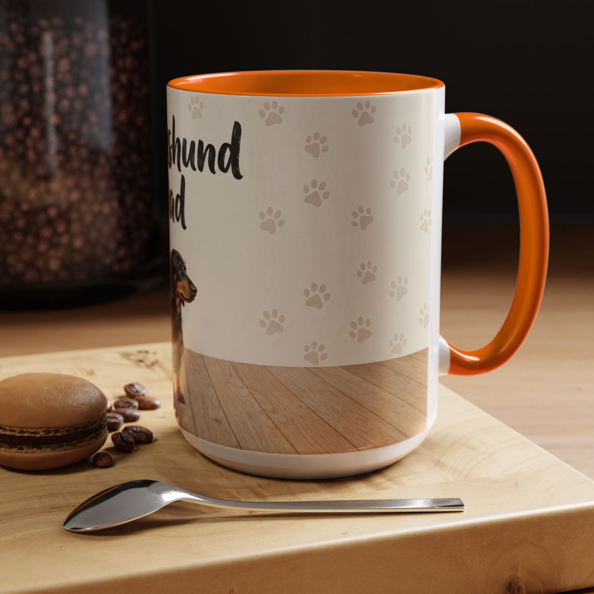 Dachshund Dad Mug | Cute Dog Dad Coffee Mug | Wiener Dog Gift for Dachshund Lovers