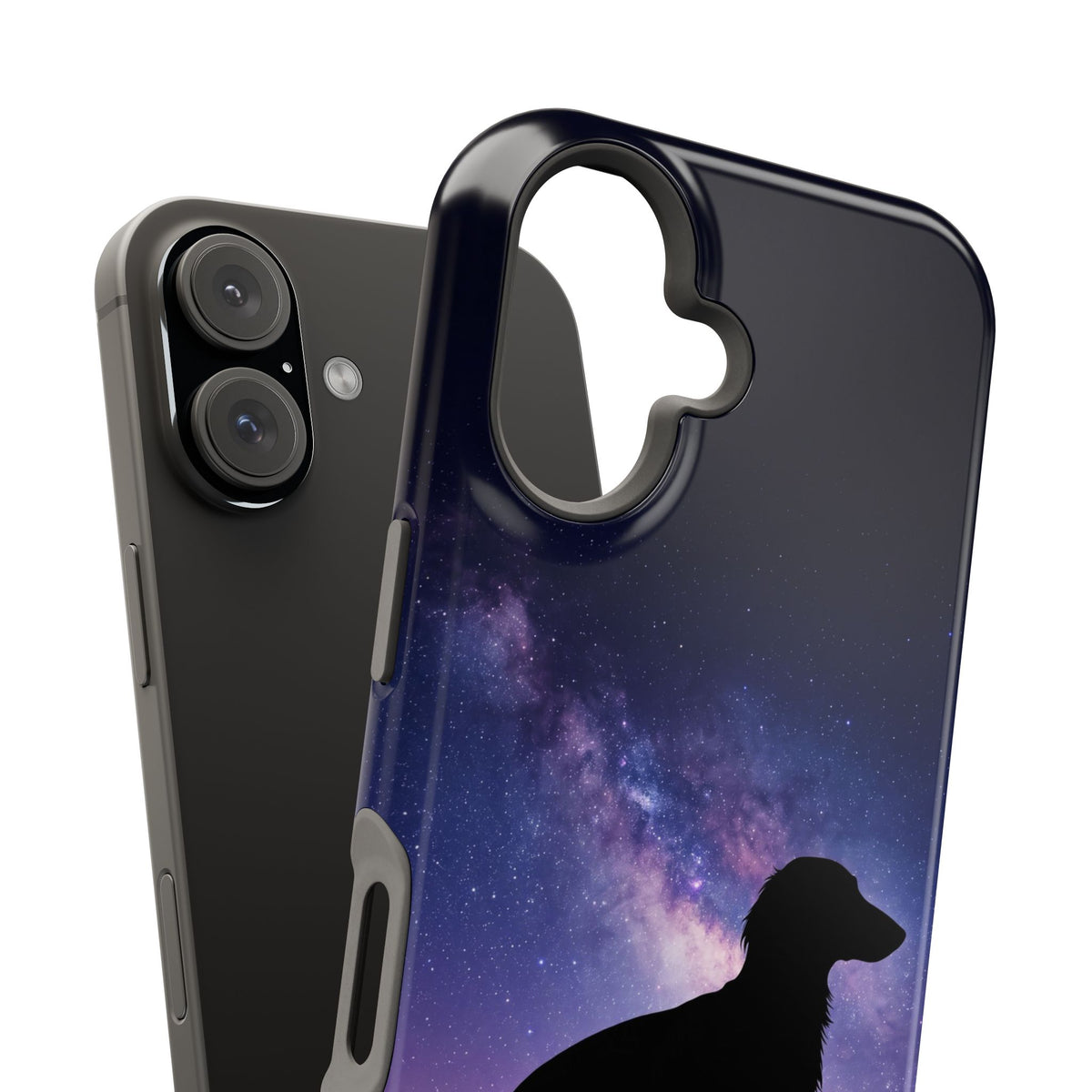 Personalized Dachshund Starry Night Phone Case — Wireless Charging Cover