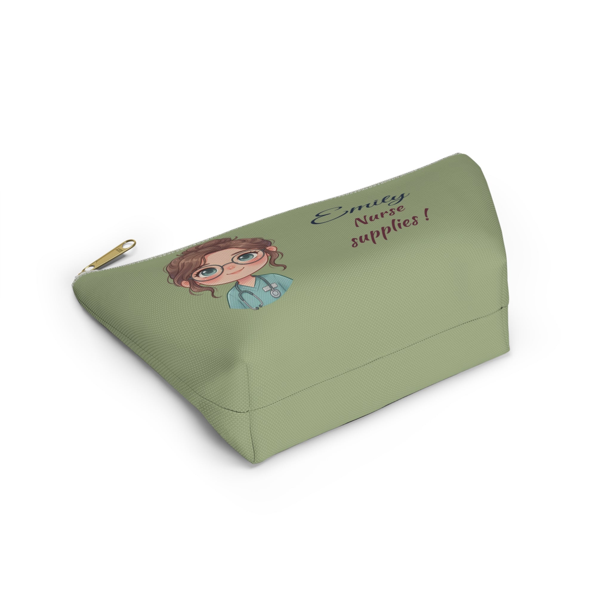 Personalized Nurse Pouch – Custom Name and Text Cosmetic Bag