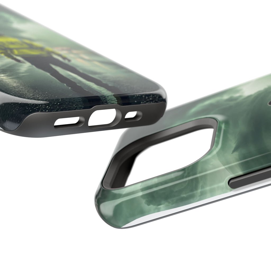 EMS Green Storm Phone Case — Magnetic Wireless Charging Cover
