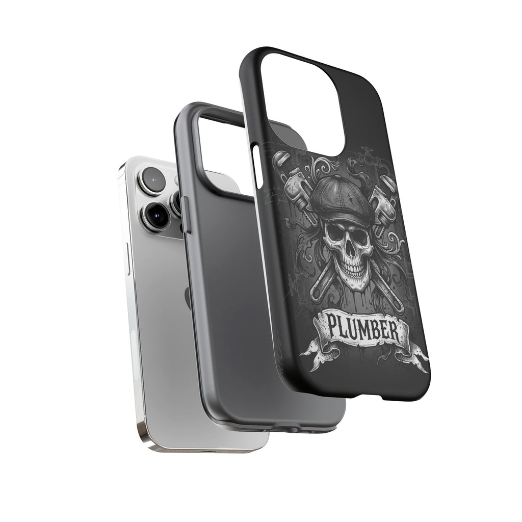 Gothic Skull Plumber Phone Case - Samsung & iPhone Series