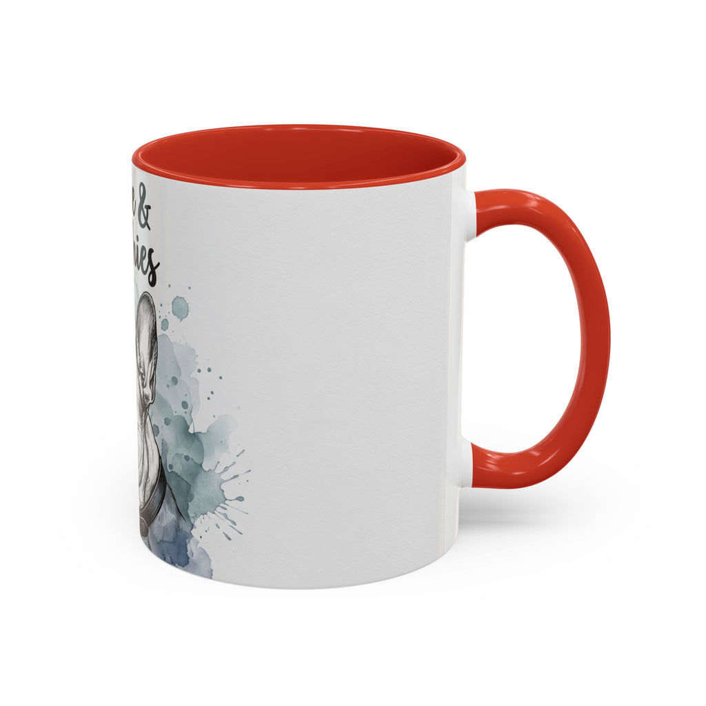 Coffee & Frenchies Mug | French Bulldog Lover Gift | Watercolor Dog Mug