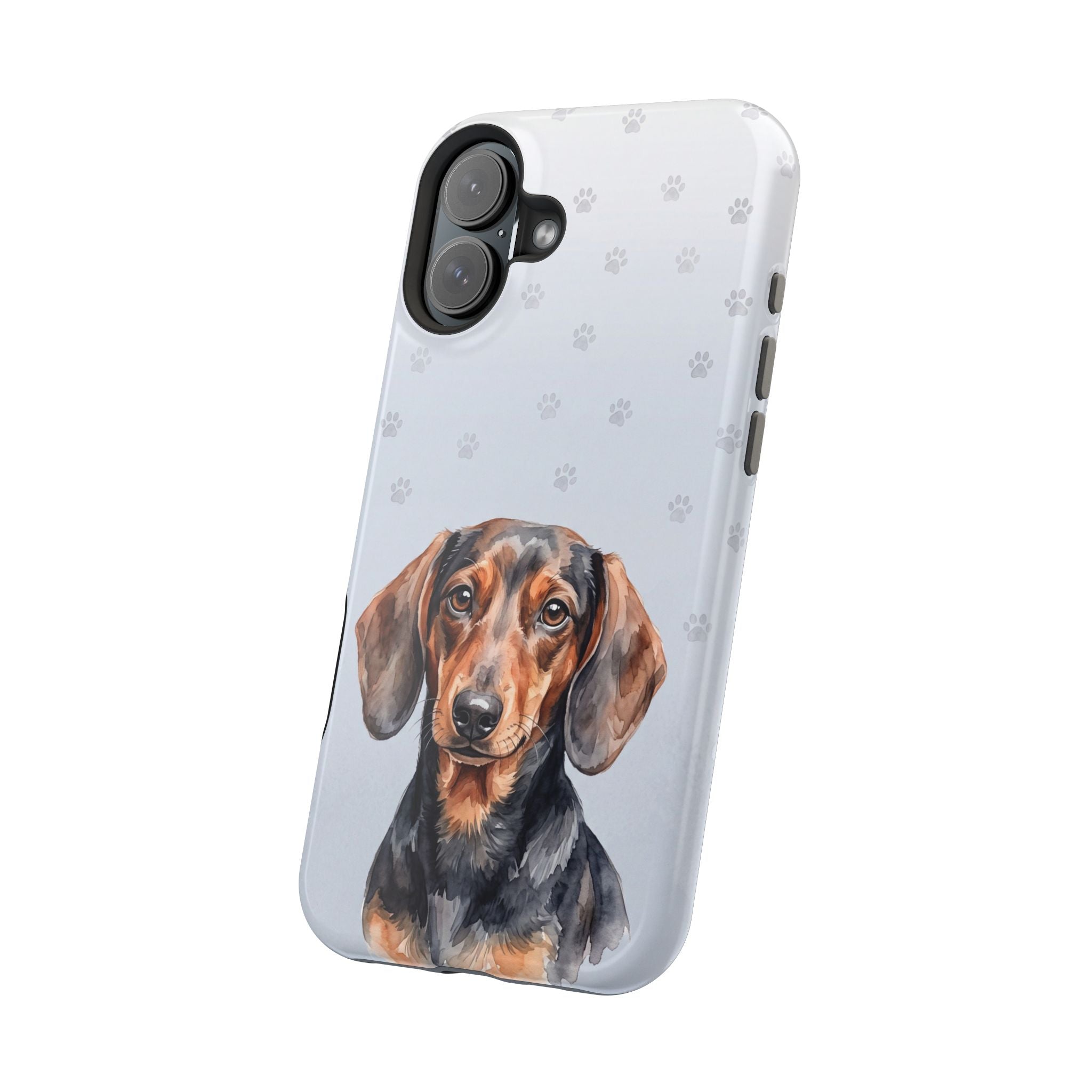 Dachshund Phone Case — Impact-Resistant Wireless Charging Cover