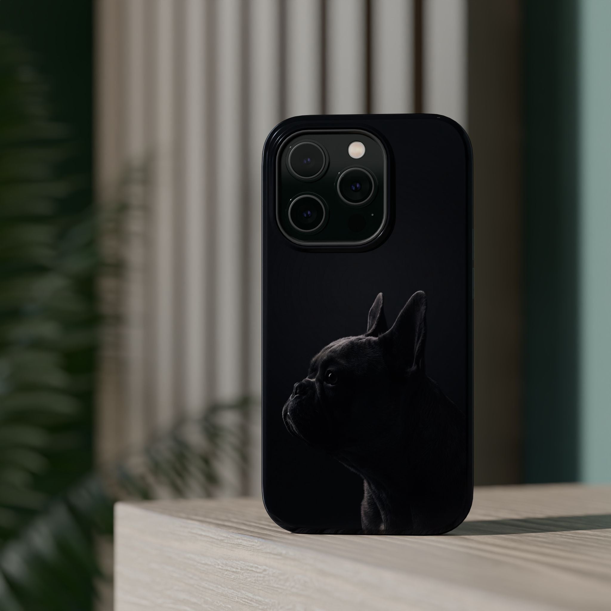 French Bulldog Phone Case — Impact-Resistant Wireless Charging Cover