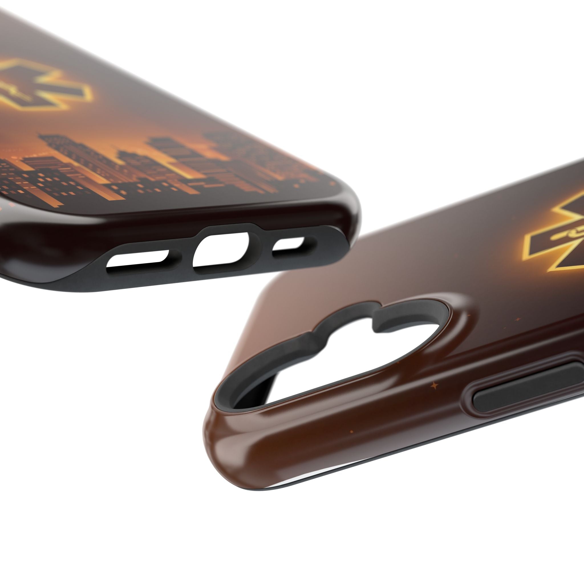 Paramedic/EMT Skyline Phone Case — Magnetic Wireless Charging Cover