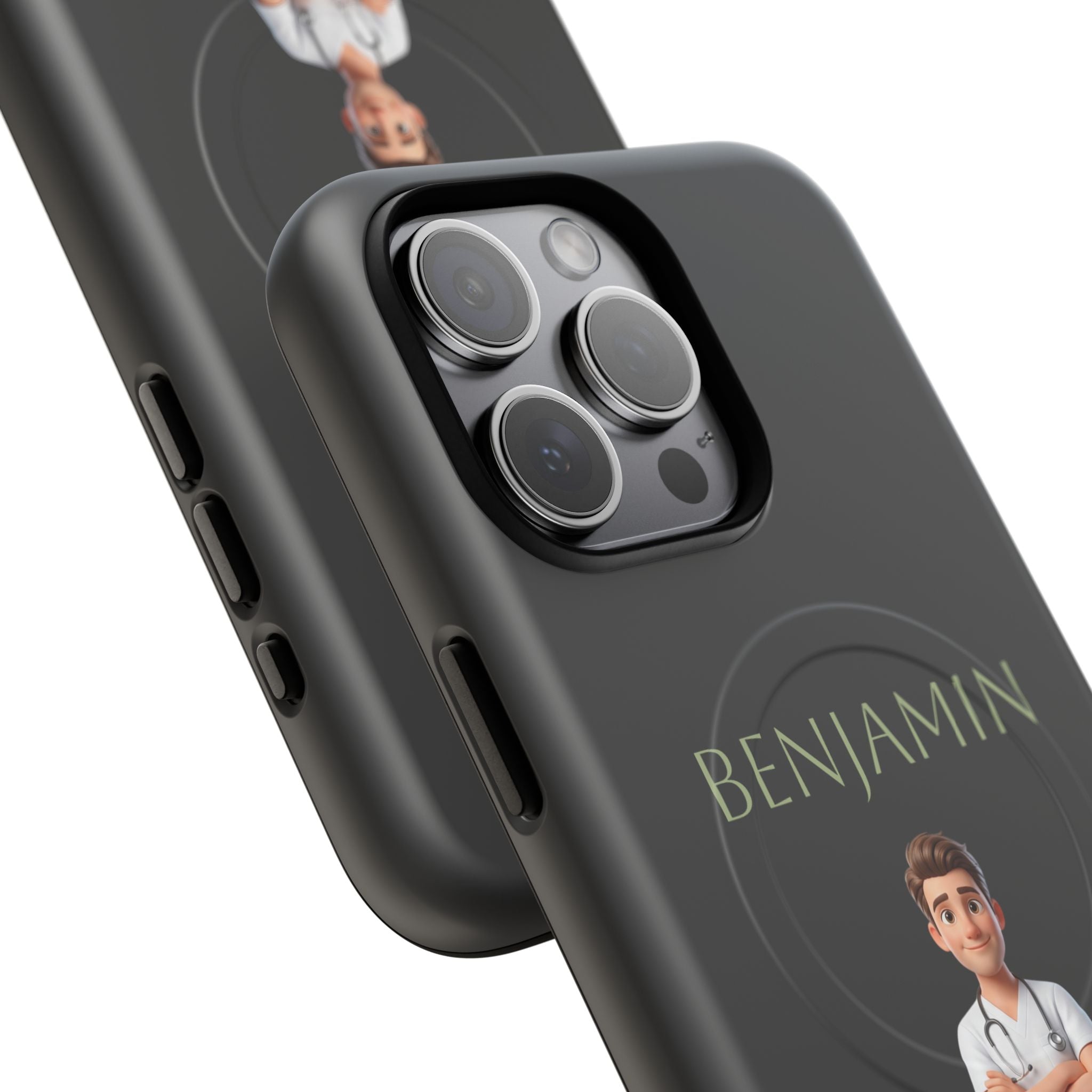 Personalized Nurse Phone Case | MagSafe Compatible, Custom Name iPhone Case