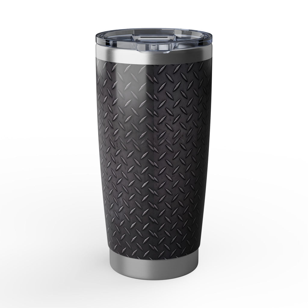 Funny Plumber Tumbler – "This Is What An Awesome Plumber Looks Like" Metallic Design 20 oz