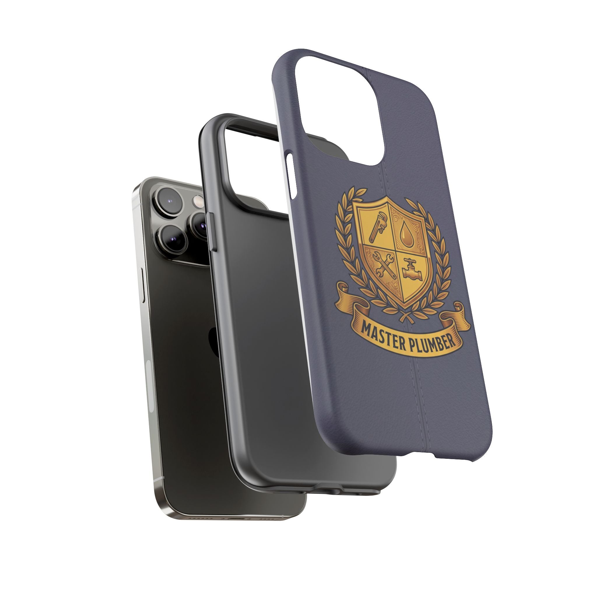 Master Plumber Slate Crest Phone Case - Samsung & iPhone Series